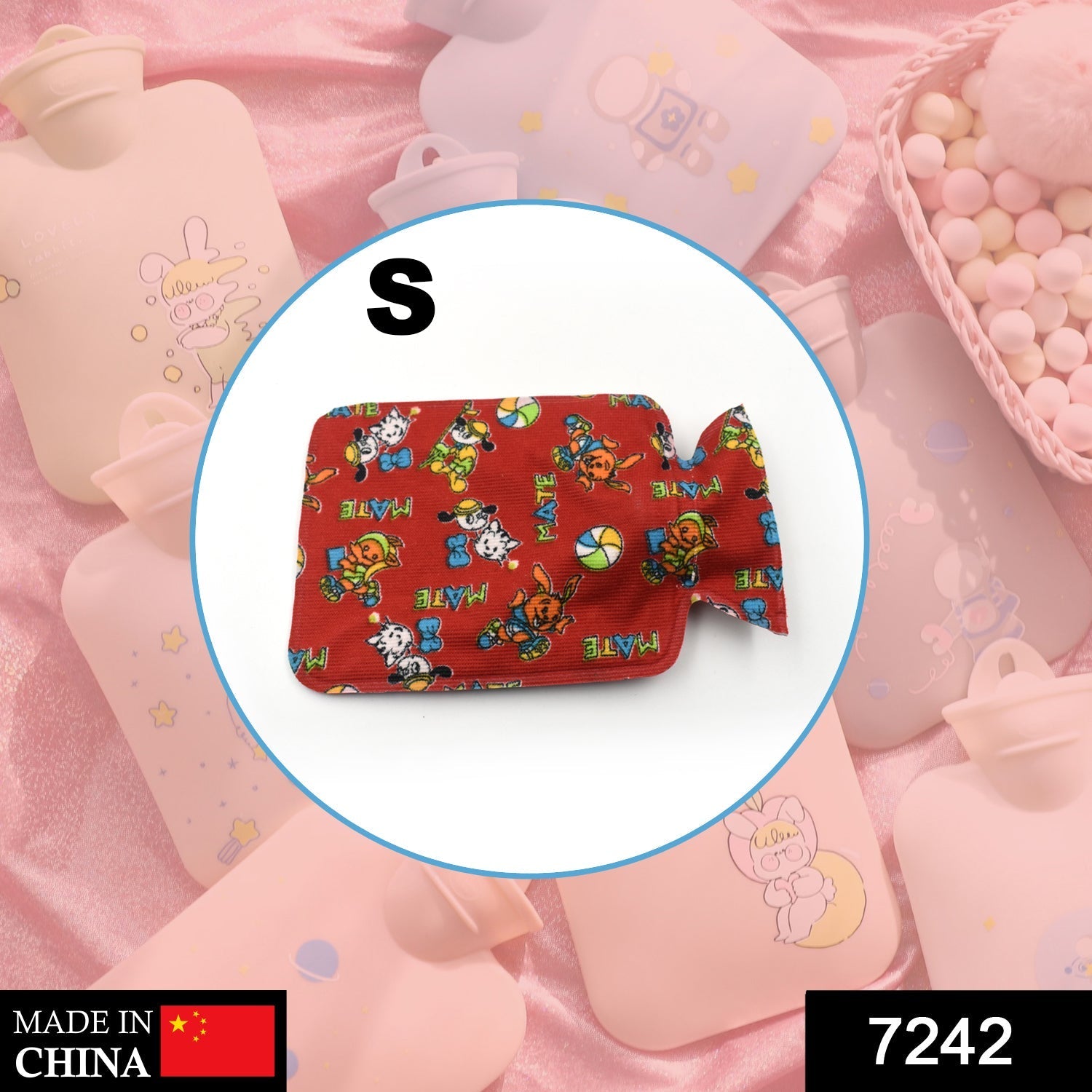 Hot water heating pad bag for personal care and pain relief. Hot water heating pad bag for personal care and pain relief.